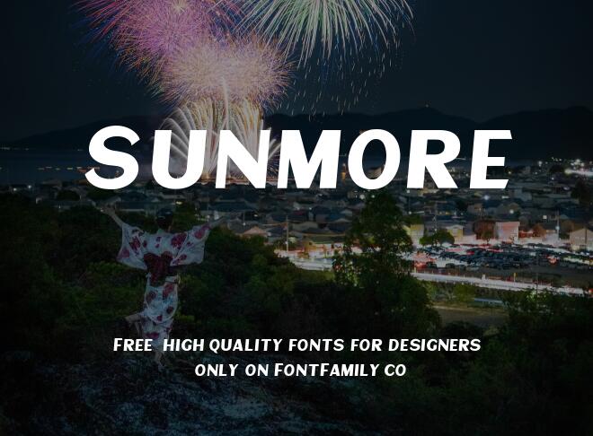 Sunmore Font