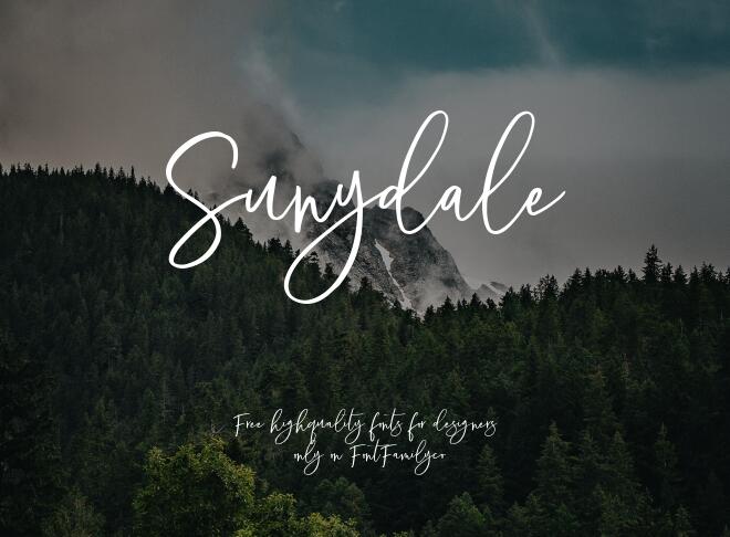 Sunydale Font