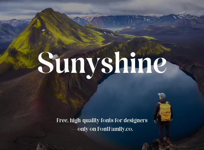 Sunyshine Font