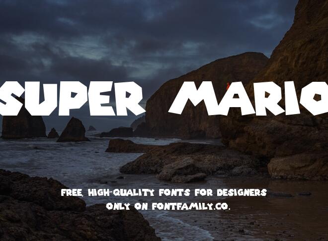 Super Mario Font