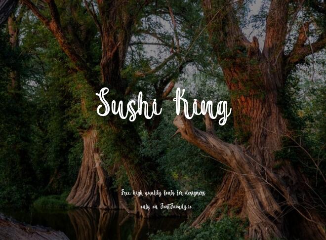 Sushi King Font