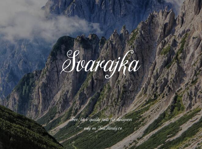 Svarajka Font