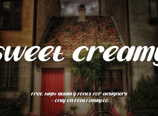 Sweet Creamy Font