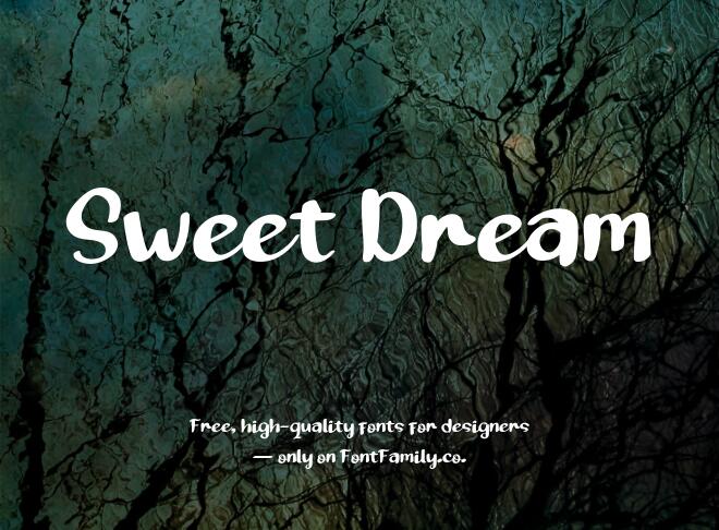 Sweet Dream Font