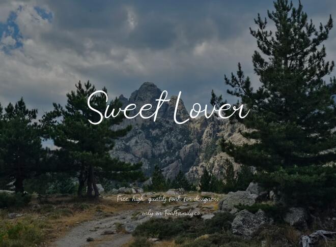 Sweet Lover Font
