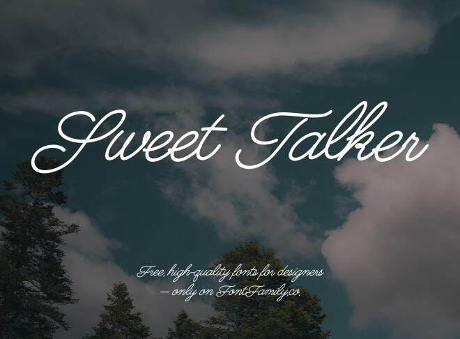Sweet Talker Font