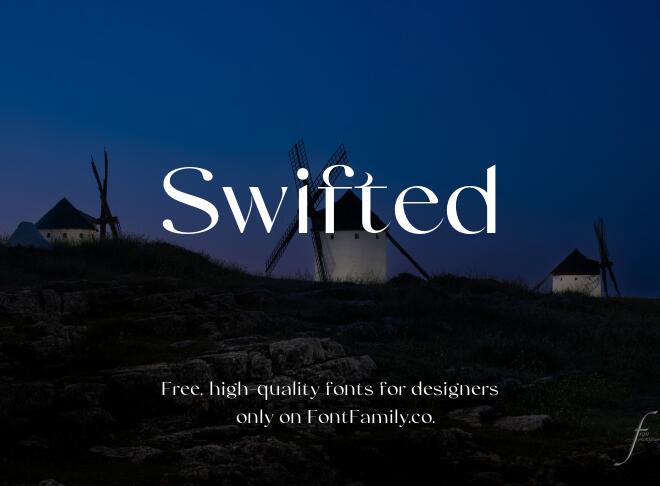 Swifted Font