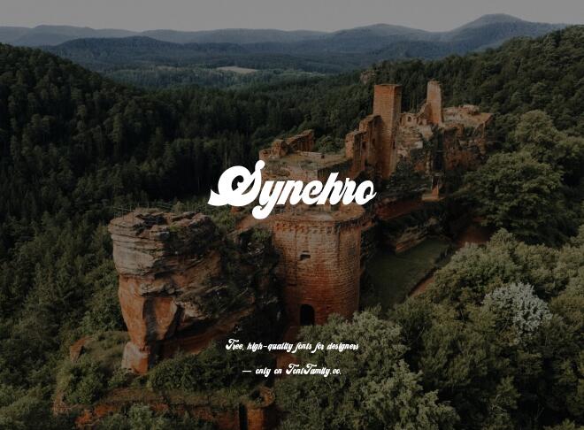 Synchro Font