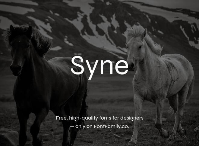 Syne Font