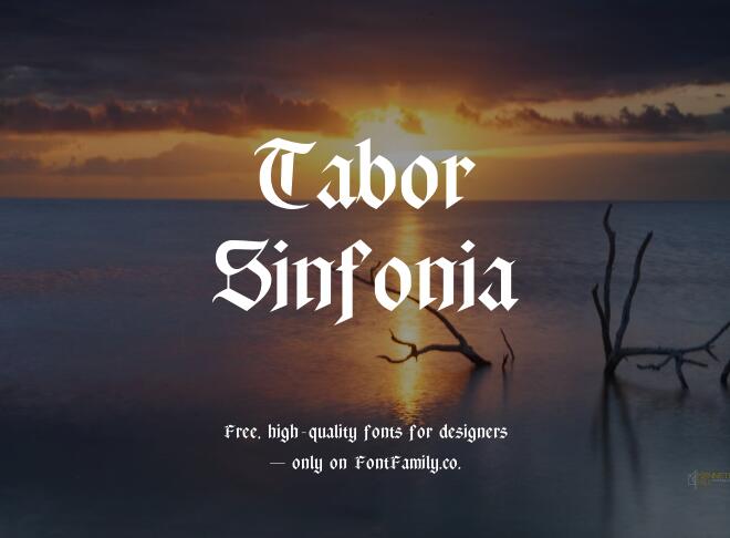 Tabor Sinfonia Font