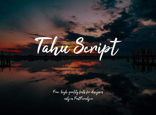 Tahu Script Font