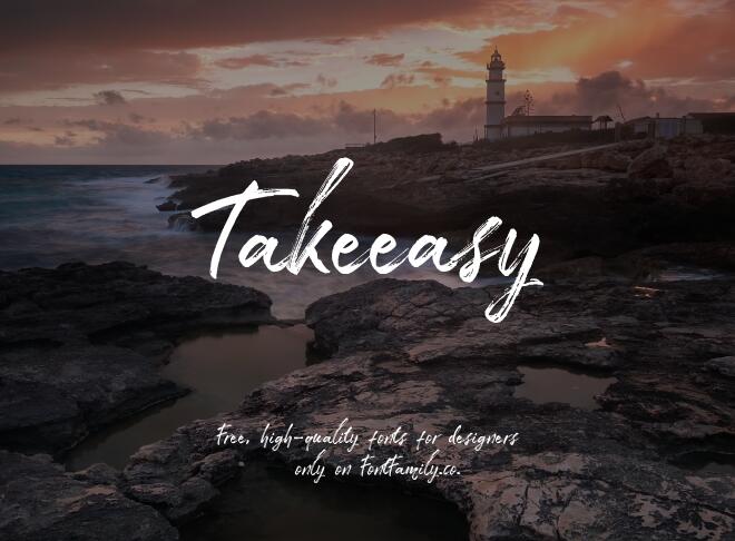 Takeeasy Font