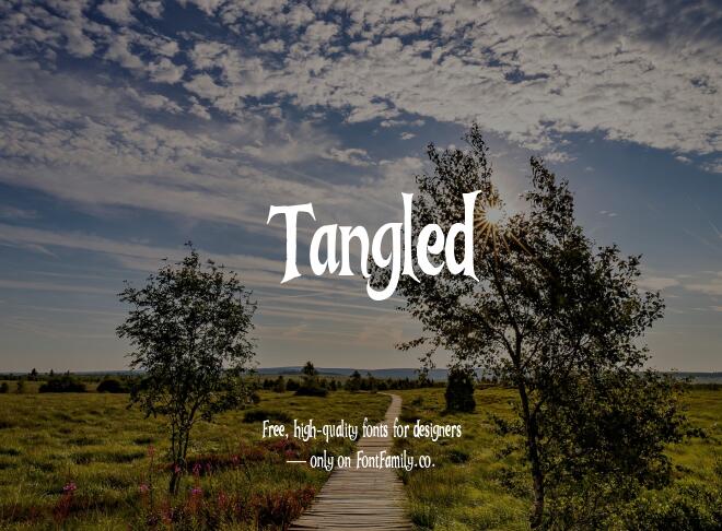 Tangled Font
