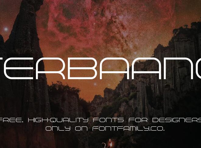 Terbaang Font