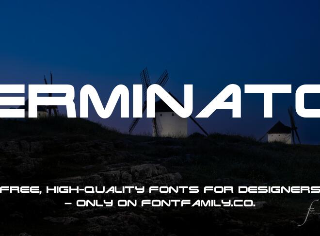 Terminator Font