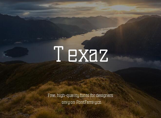 Texaz Font