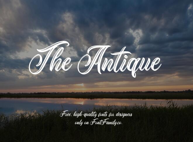 The Antique Font