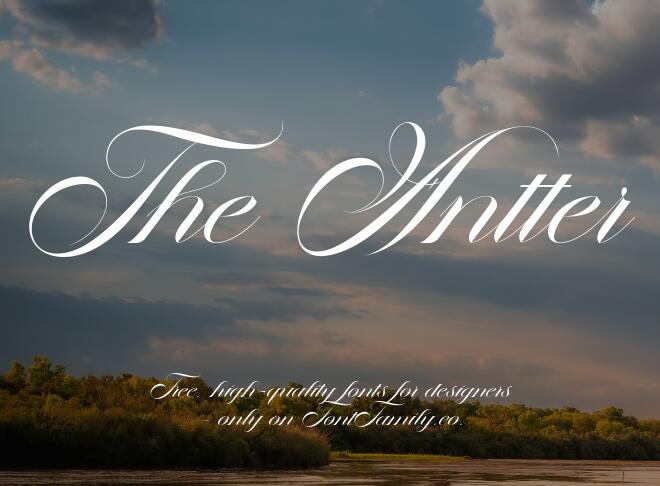 The Antter Font