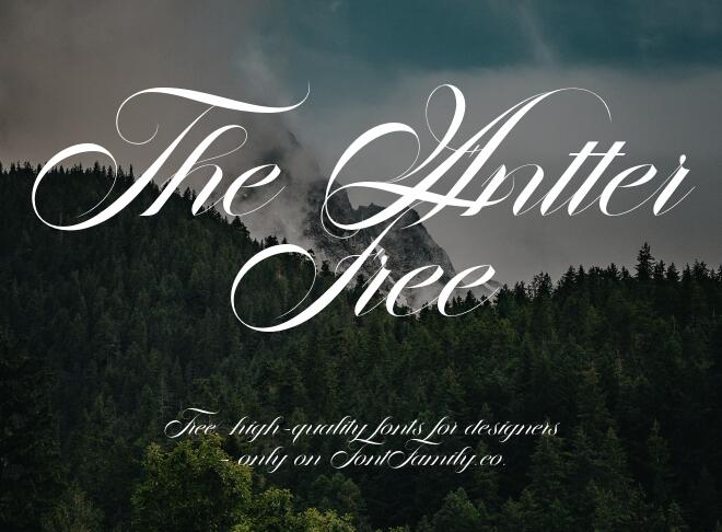 The Antter Free Font