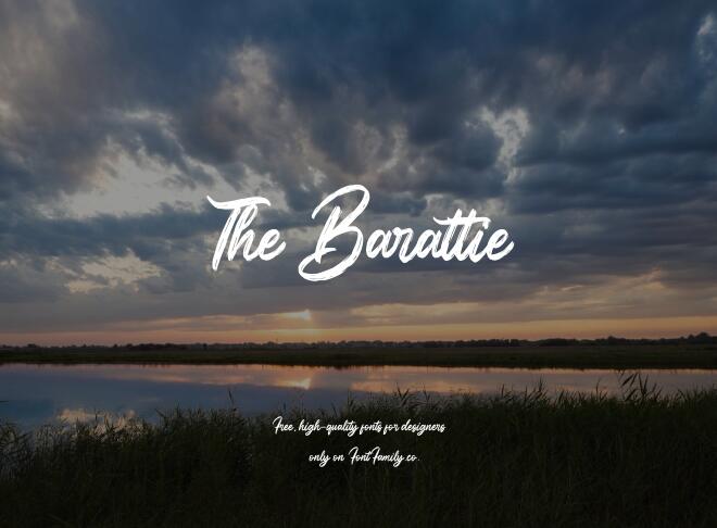 The Barattie Font