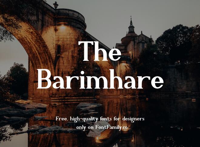 The Barimhare Font