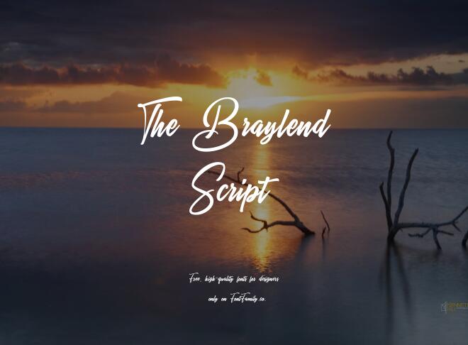 The Braylend Script Font