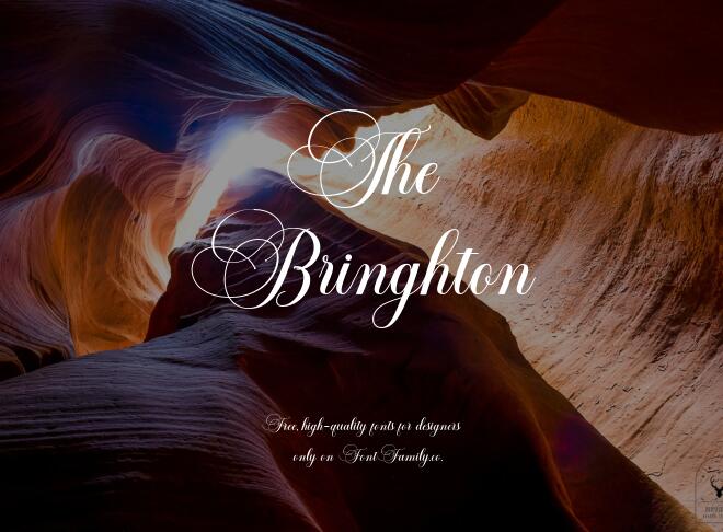 The Bringhton Font