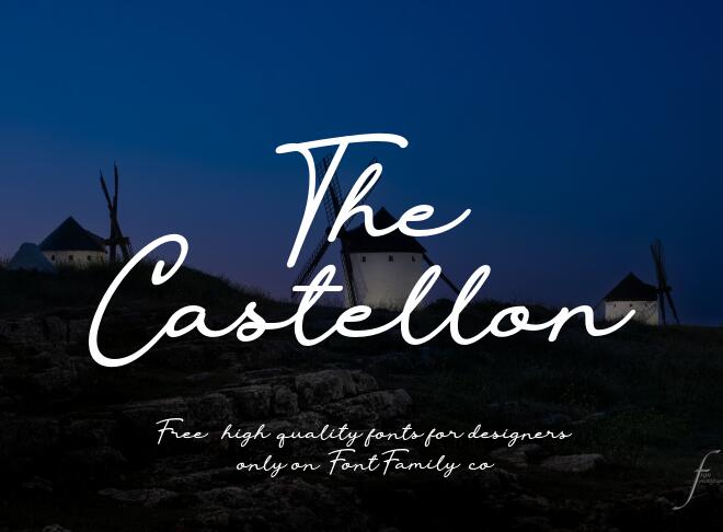 The Castellon Font