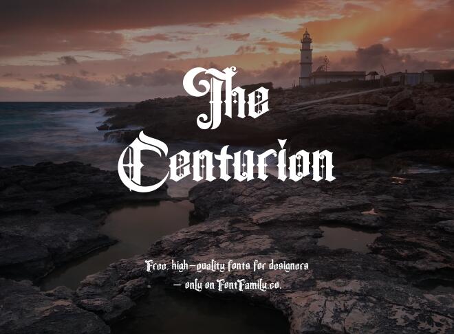 The Centurion Font