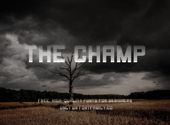 The Champ Font