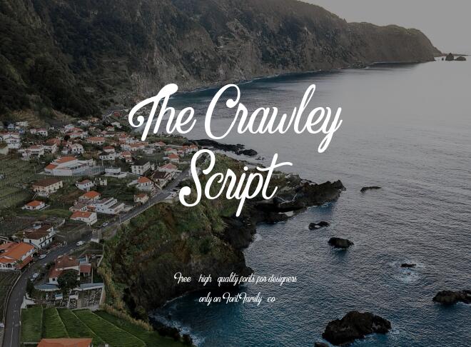 The Crawley Script Font