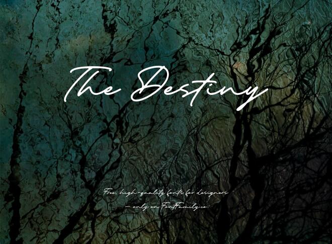 The Destiny Font