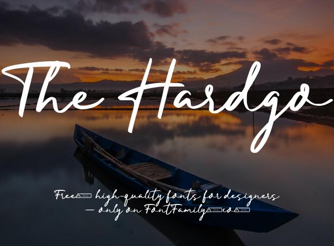The Hardgo Font