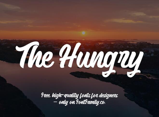The Hungry Font