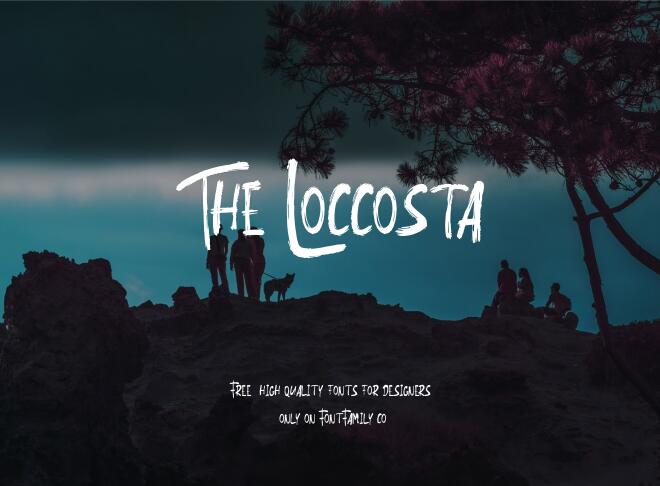 The Loccosta Font