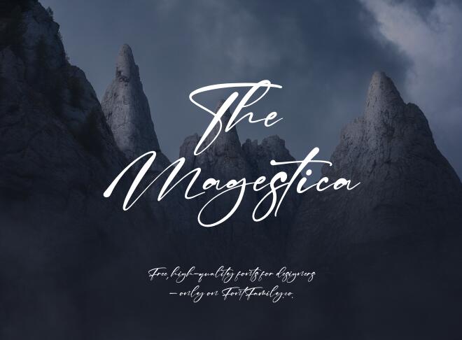The Magestica Font