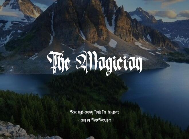 The Magician Font