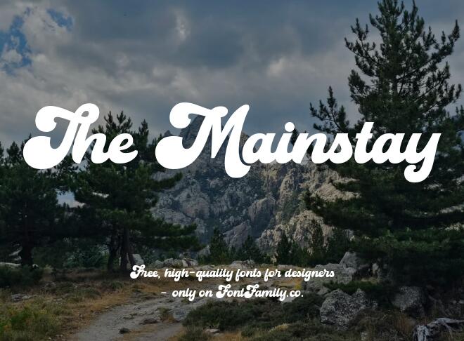 The Mainstay Font