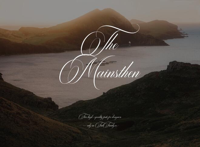 The Mainsthen Font