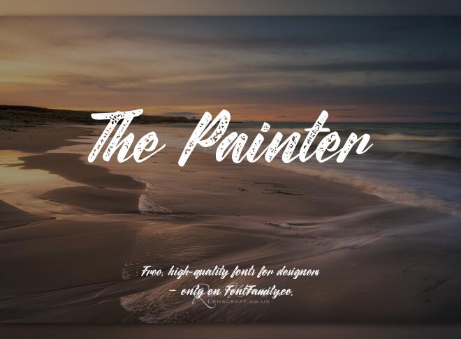The Painter Font
