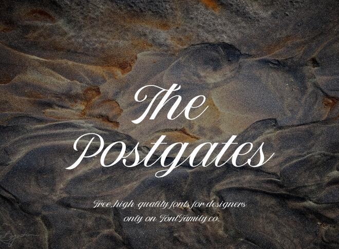 The Postgates Font