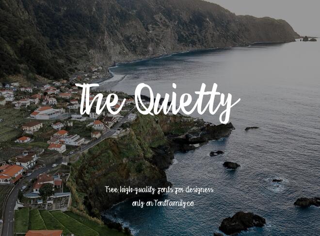 The Quietty Font