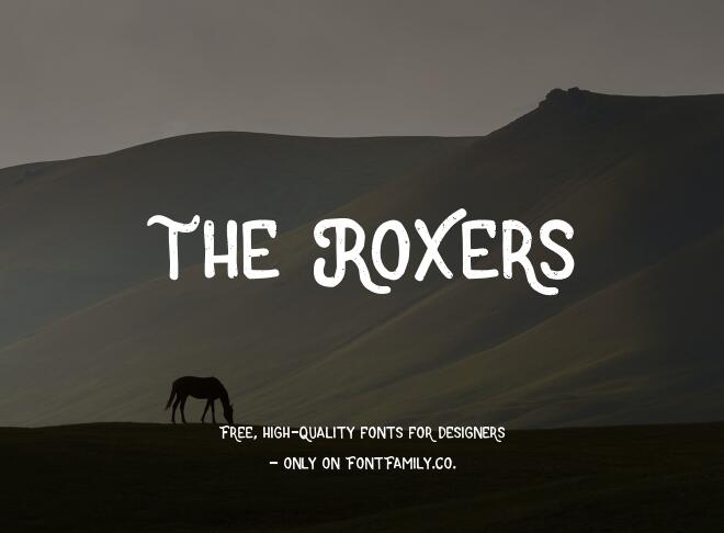 The Roxers Font