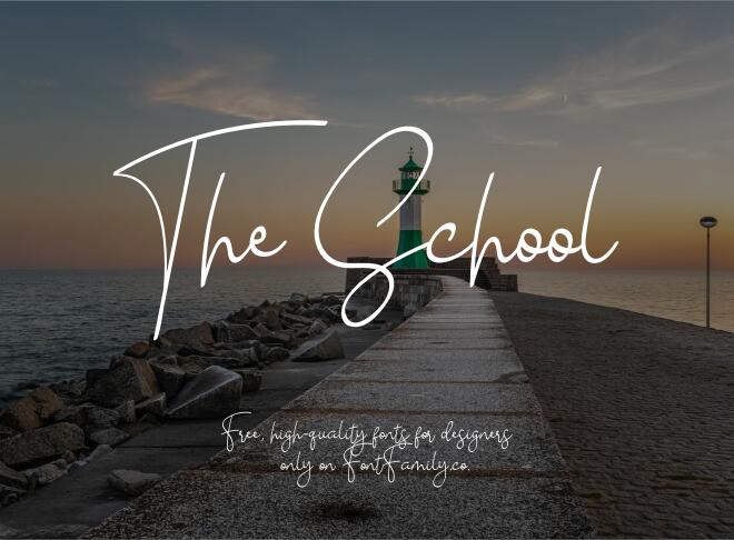 The School Font