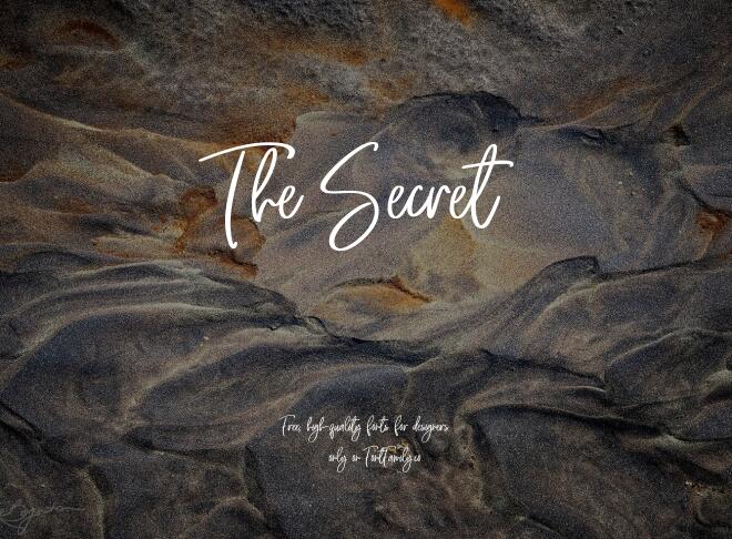 The Secret Font