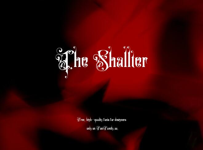The Shallter Font