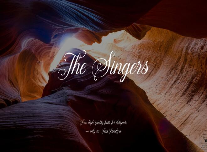 The Singers Font