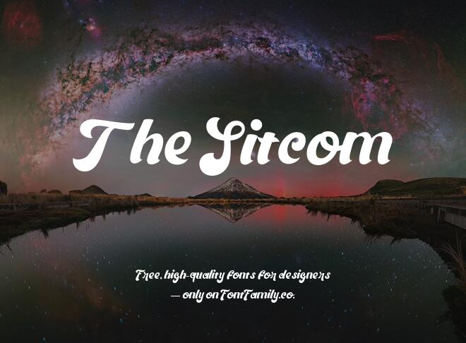 The Sitcom Font