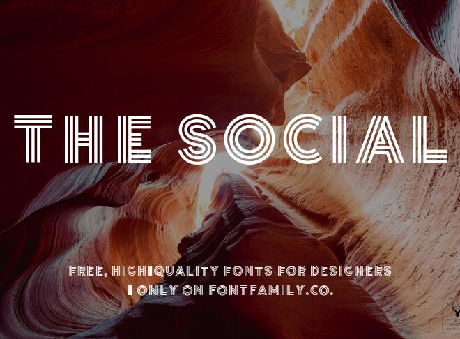 The Social Font