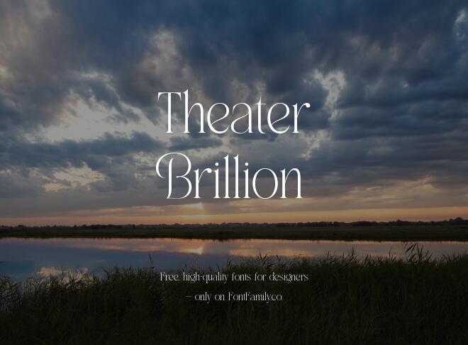 Theater Brillion Font
